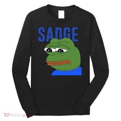 SADGE Meme Long Sleeve Shirt
