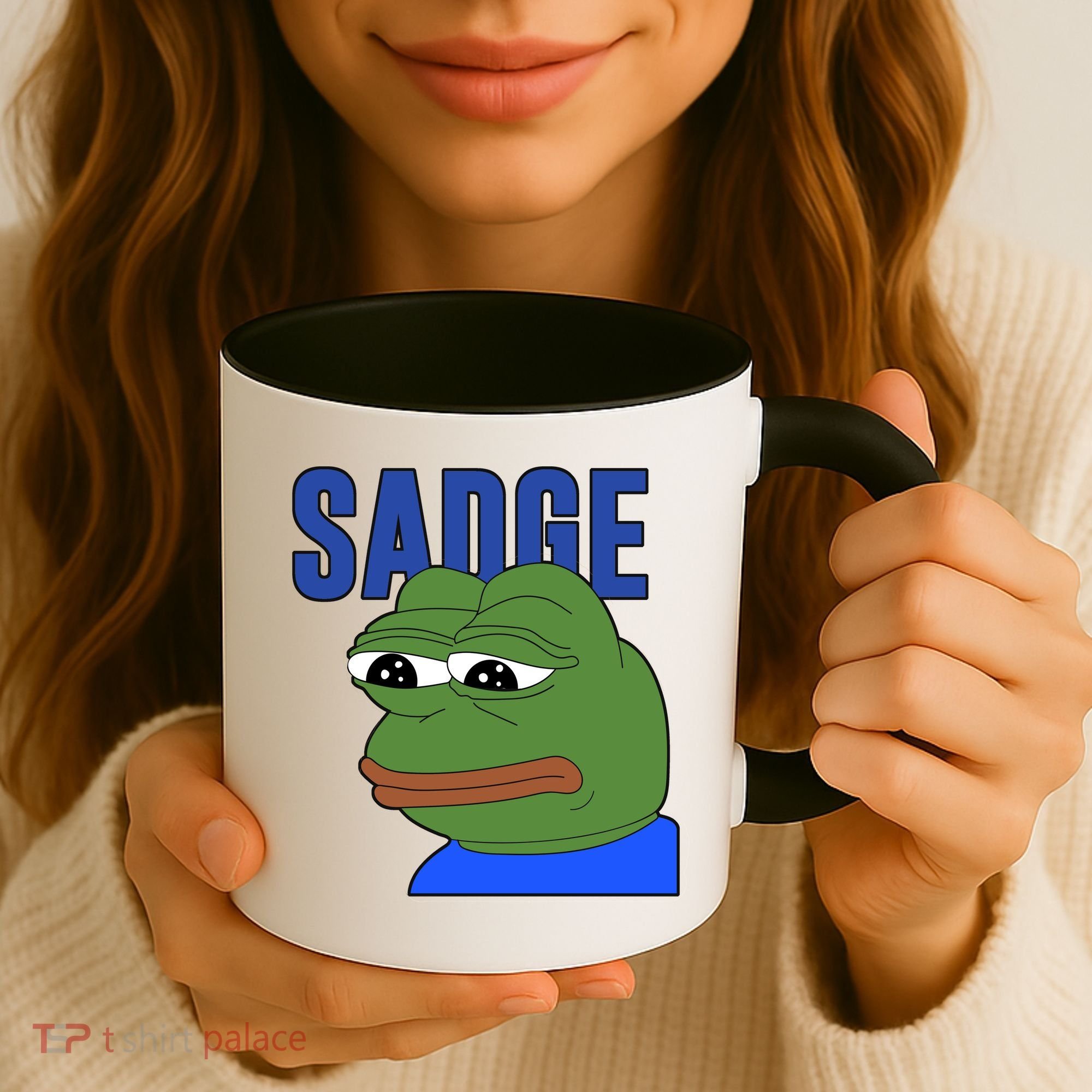 SADGE Meme Coffee Mug