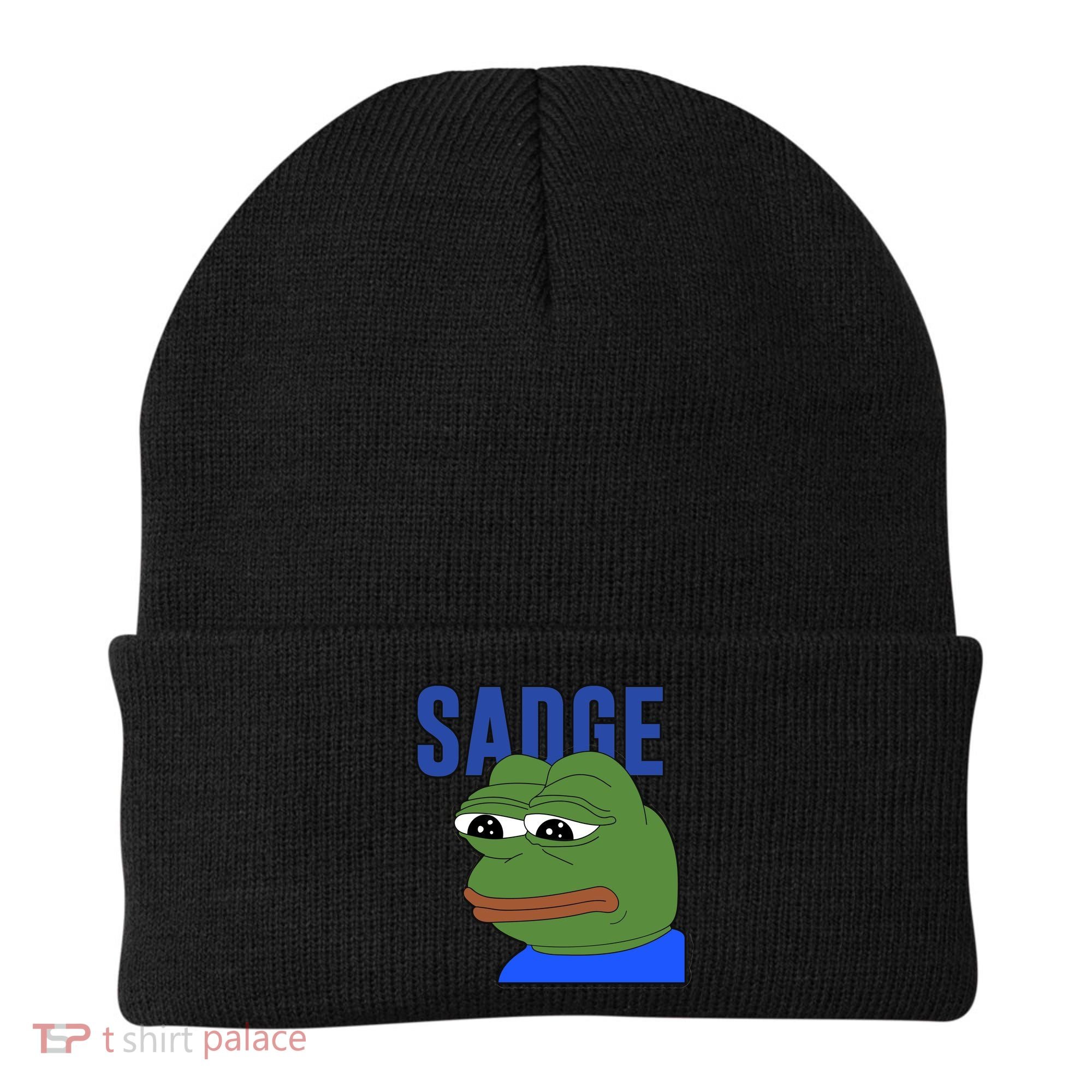 SADGE Meme Beanie