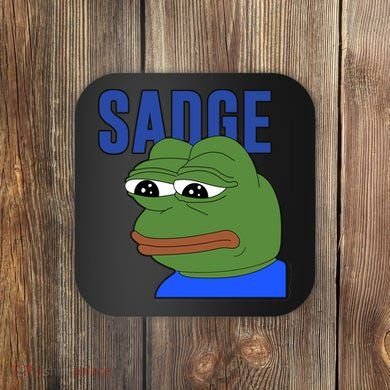 SADGE Meme Coaster