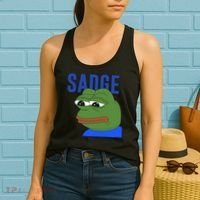 SADGE Meme Women's Tank Top thumb 2
