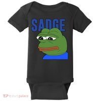 SADGE Meme Baby Bodysuit thumb 0