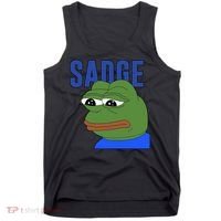 SADGE Meme Tank Top thumb 0