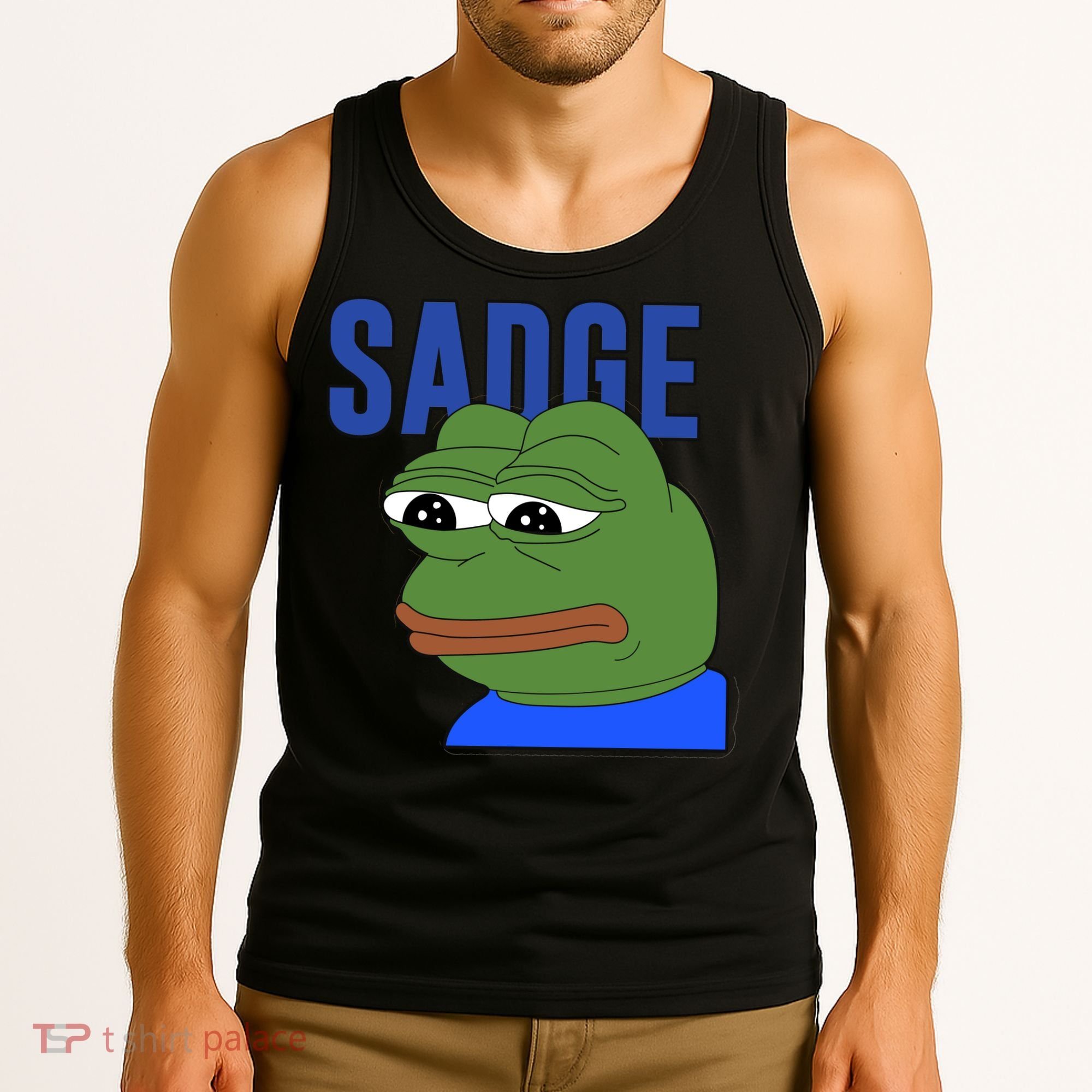 SADGE Meme Tank Top