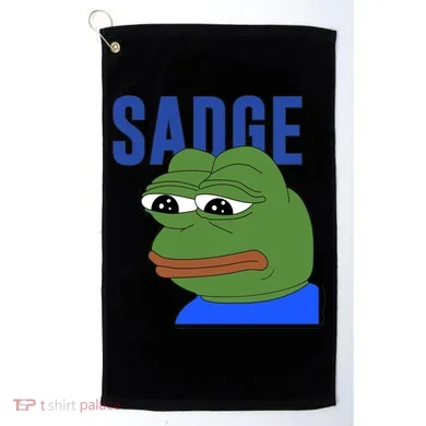 SADGE Meme Golf Towel