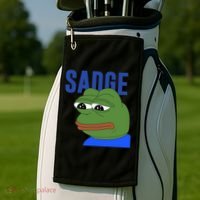 SADGE Meme Golf Towel thumb 2