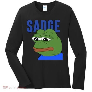 SADGE Meme Women's Long Sleeve Shirt