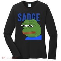 SADGE Meme Women's Long Sleeve Shirt thumb 0