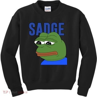 SADGE Meme Kids Sweatshirt