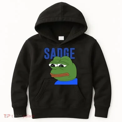 SADGE Meme Kids Hoodie