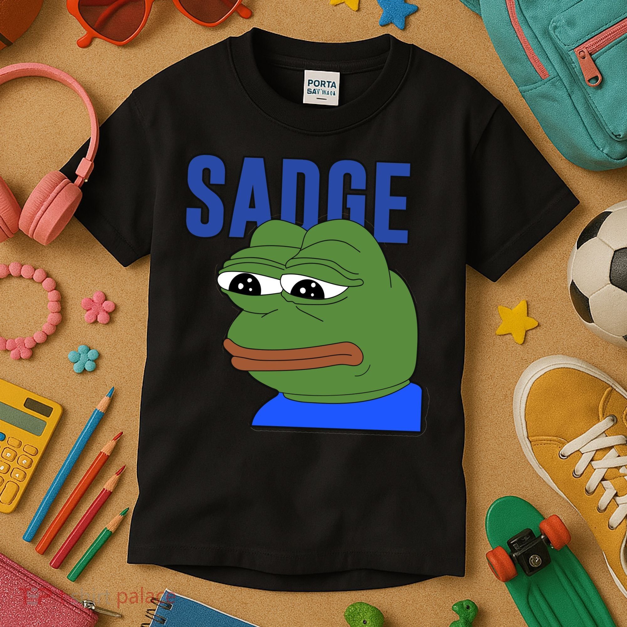 SADGE Meme Kids T-Shirt
