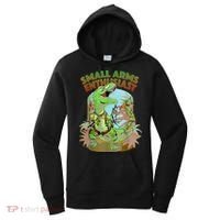 Small Arms Enthusiast Funny Trex Dinosaur Gun Women's Hoodie thumb 0