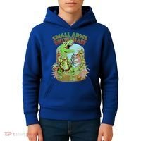Small Arms Enthusiast Funny Trex Dinosaur Gun Kids Hoodie thumb 4