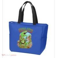 Small Arms Enthusiast Funny Trex Dinosaur Gun Tote Bag thumb 3