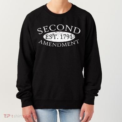 Second Amendment Est. 1791 Right To Bear Arms Women's Sweatshirt