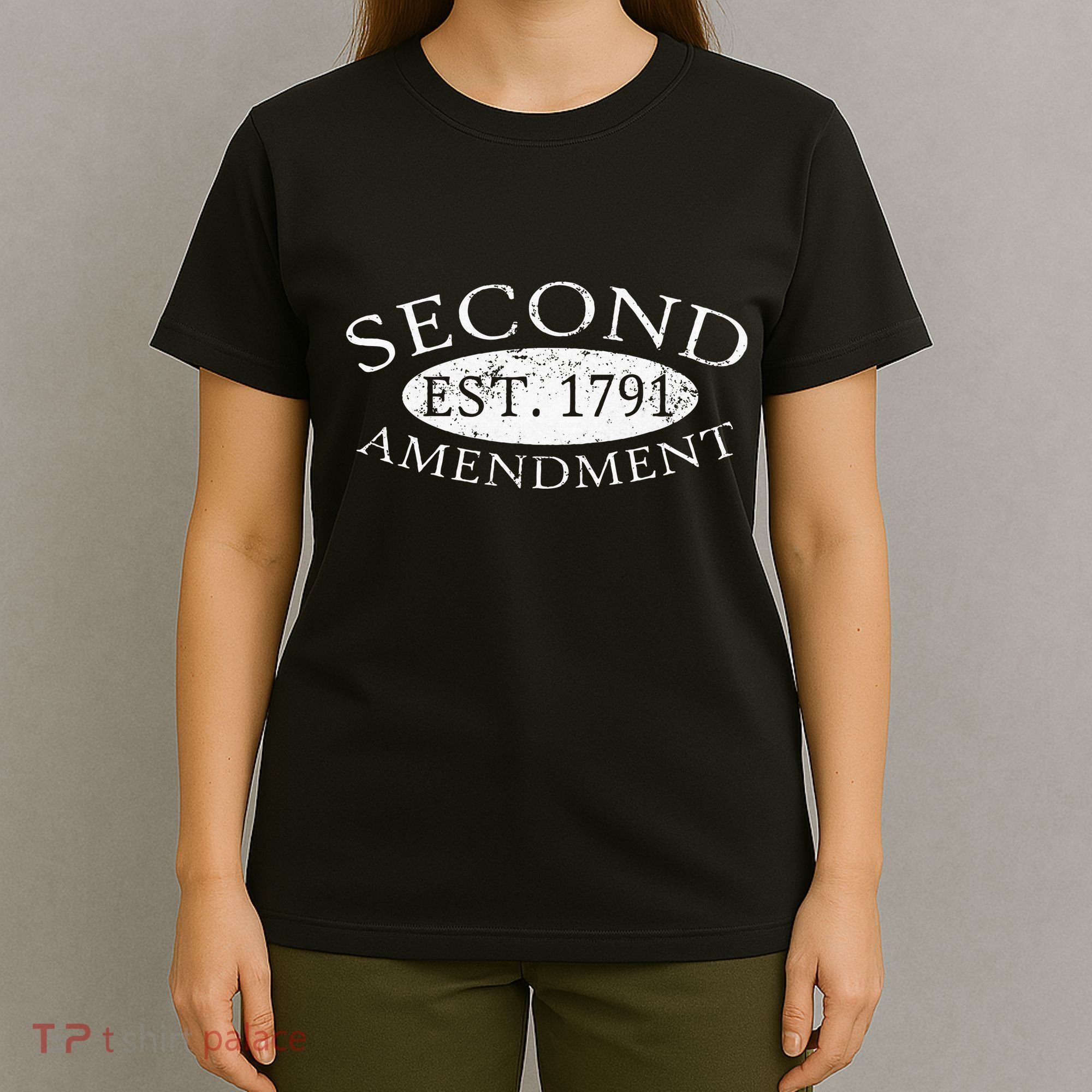 Second Amendment Est. 1791 Right To Bear Arms T-Shirt