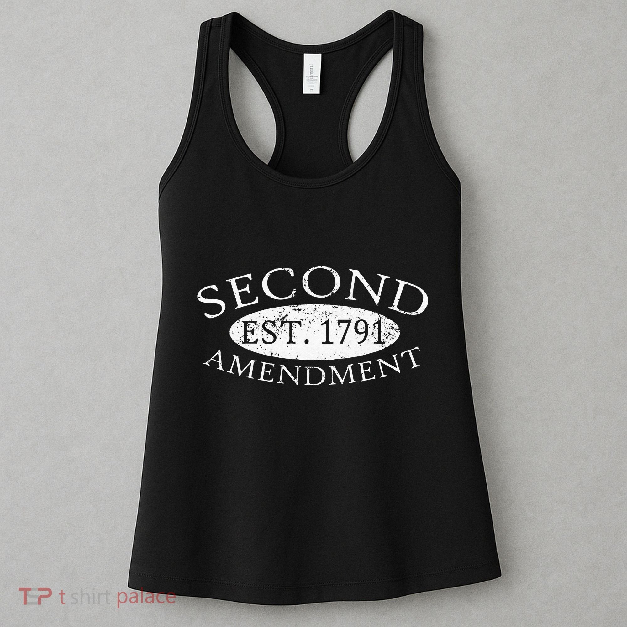 Second Amendment Est. 1791 Right To Bear Arms Women's Tank Top