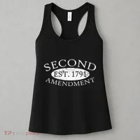 Second Amendment Est. 1791 Right To Bear Arms Women's Tank Top thumb 3