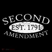 Second Amendment Est. 1791 Right To Bear Arms Baby Bodysuit thumb 2
