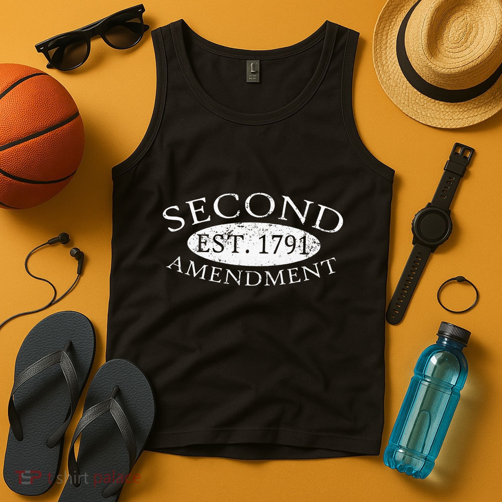 Second Amendment Est. 1791 Right To Bear Arms Tank Top