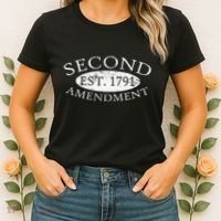 Second Amendment Est. 1791 Right To Bear Arms Women's T-Shirt thumb 2