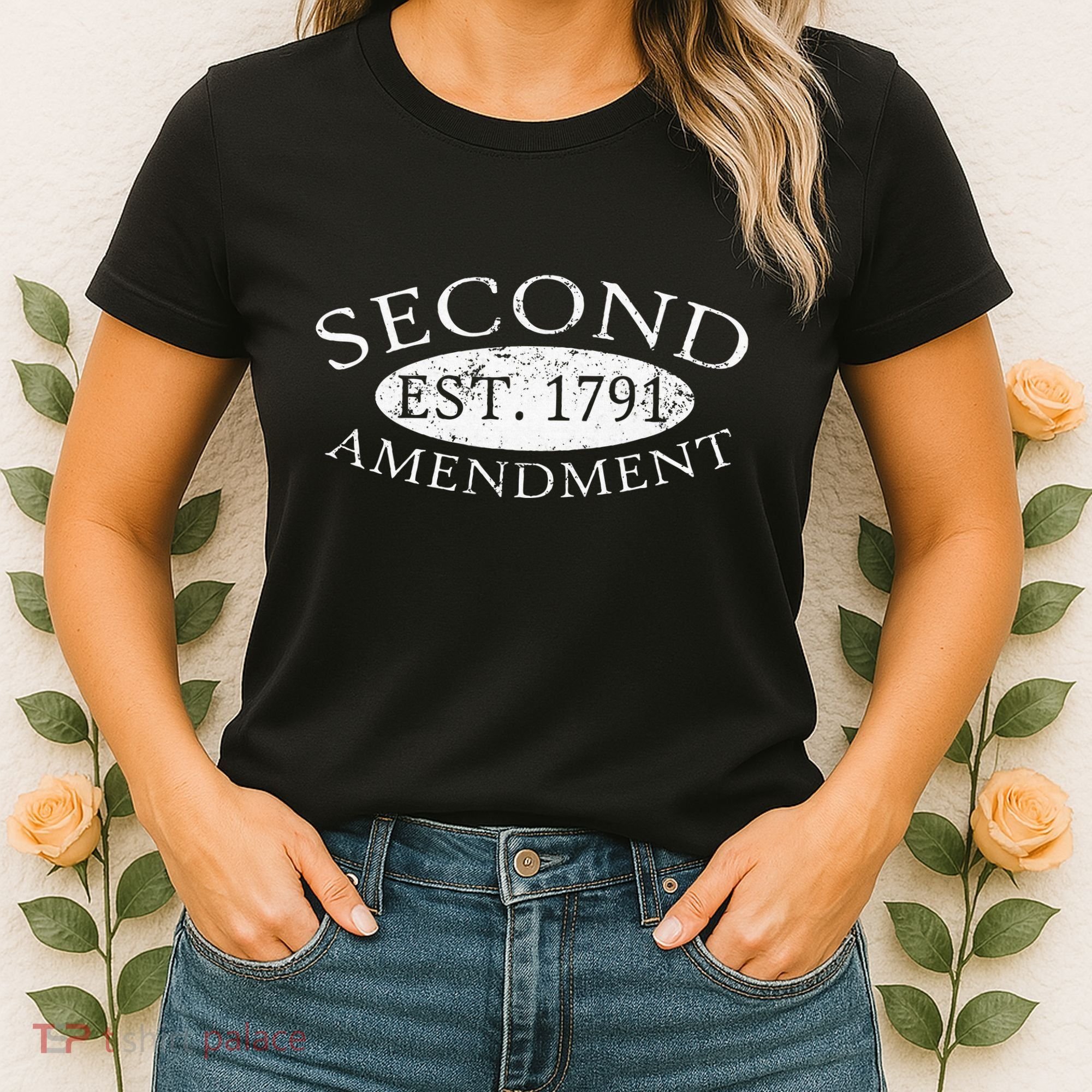 Second Amendment Est. 1791 Right To Bear Arms Women's T-Shirt