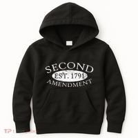 Second Amendment Est. 1791 Right To Bear Arms Kids Hoodie thumb 0