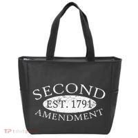 Second Amendment Est. 1791 Right To Bear Arms Tote Bag thumb 0