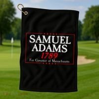 Samuel Adams Election Campaign For Governor American History Golf Towel thumb 1