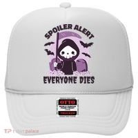 Spoiler Alert Everyone Dies Reaper Halloween Hat thumb 0