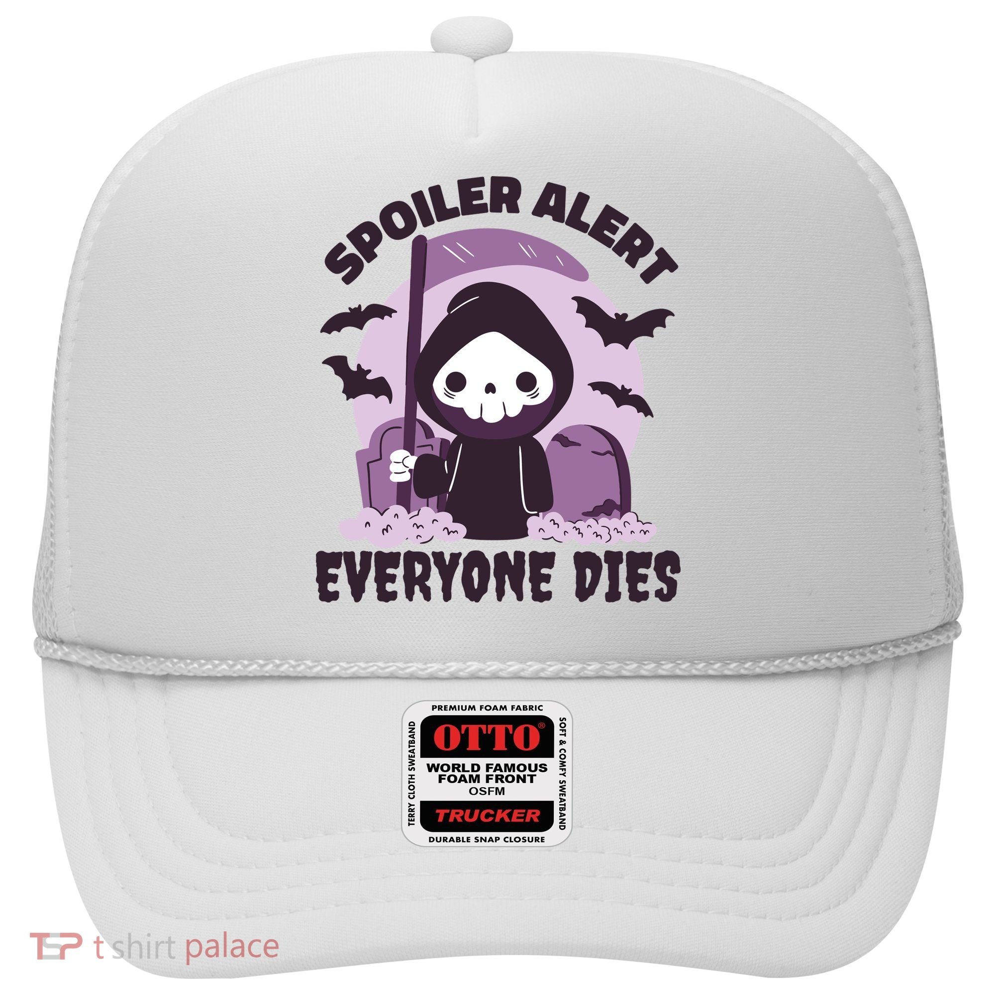 Spoiler Alert Everyone Dies Reaper Halloween Hat