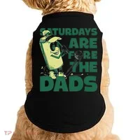Saturdays Are Fore The Dads Golf Doggie Tank thumb 0