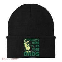 Saturdays Are Fore The Dads Golf Beanie thumb 0