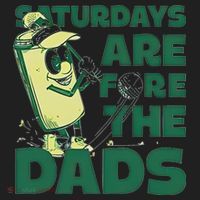 Saturdays Are Fore The Dads Golf Beanie thumb 2