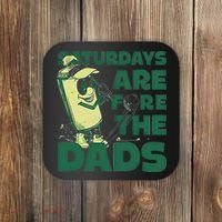 Saturdays Are Fore The Dads Golf Coaster thumb 0