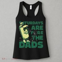 Saturdays Are Fore The Dads Golf Women's Tank Top thumb 3