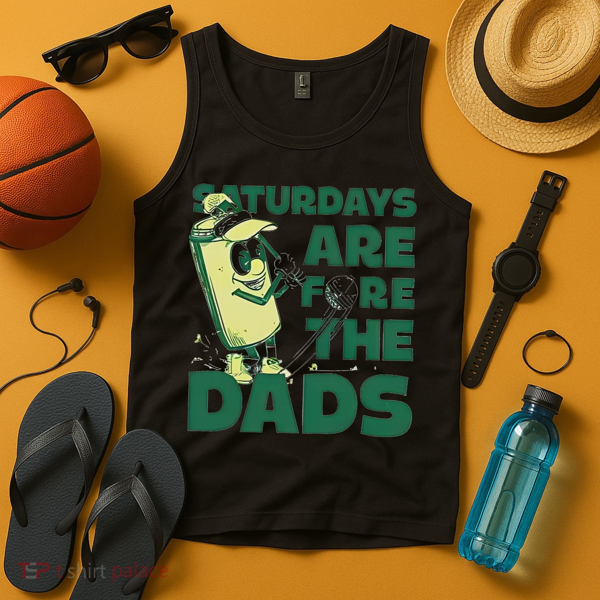 Saturdays Are Fore The Dads Golf Tank Top