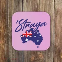 Straya Aussie For Australian Slang Coaster thumb 0