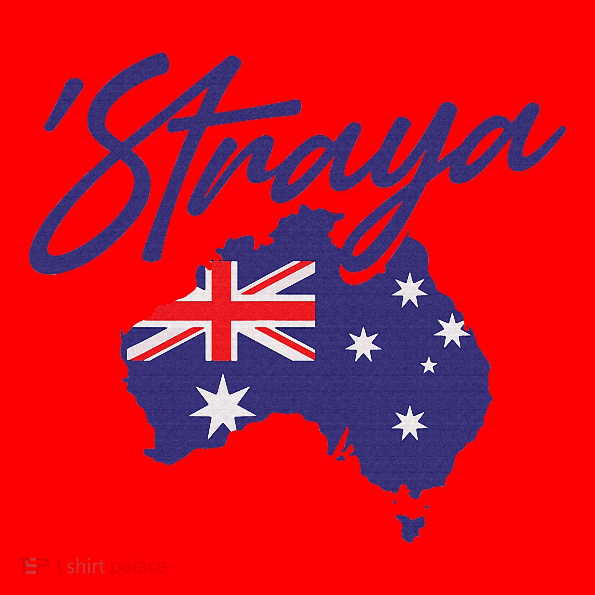 Straya Aussie For Australian Slang Santa Hat