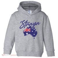 Straya Aussie For Australian Slang Toddler Hoodie thumb 0