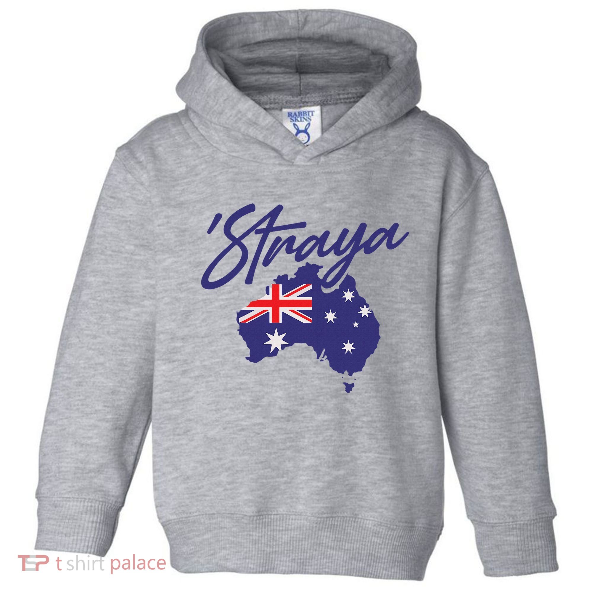 Straya Aussie For Australian Slang Toddler Hoodie