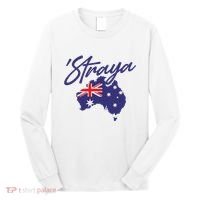 Straya Aussie For Australian Slang Long Sleeve Shirt thumb 0