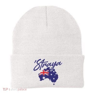 Straya Aussie For Australian Slang Beanie