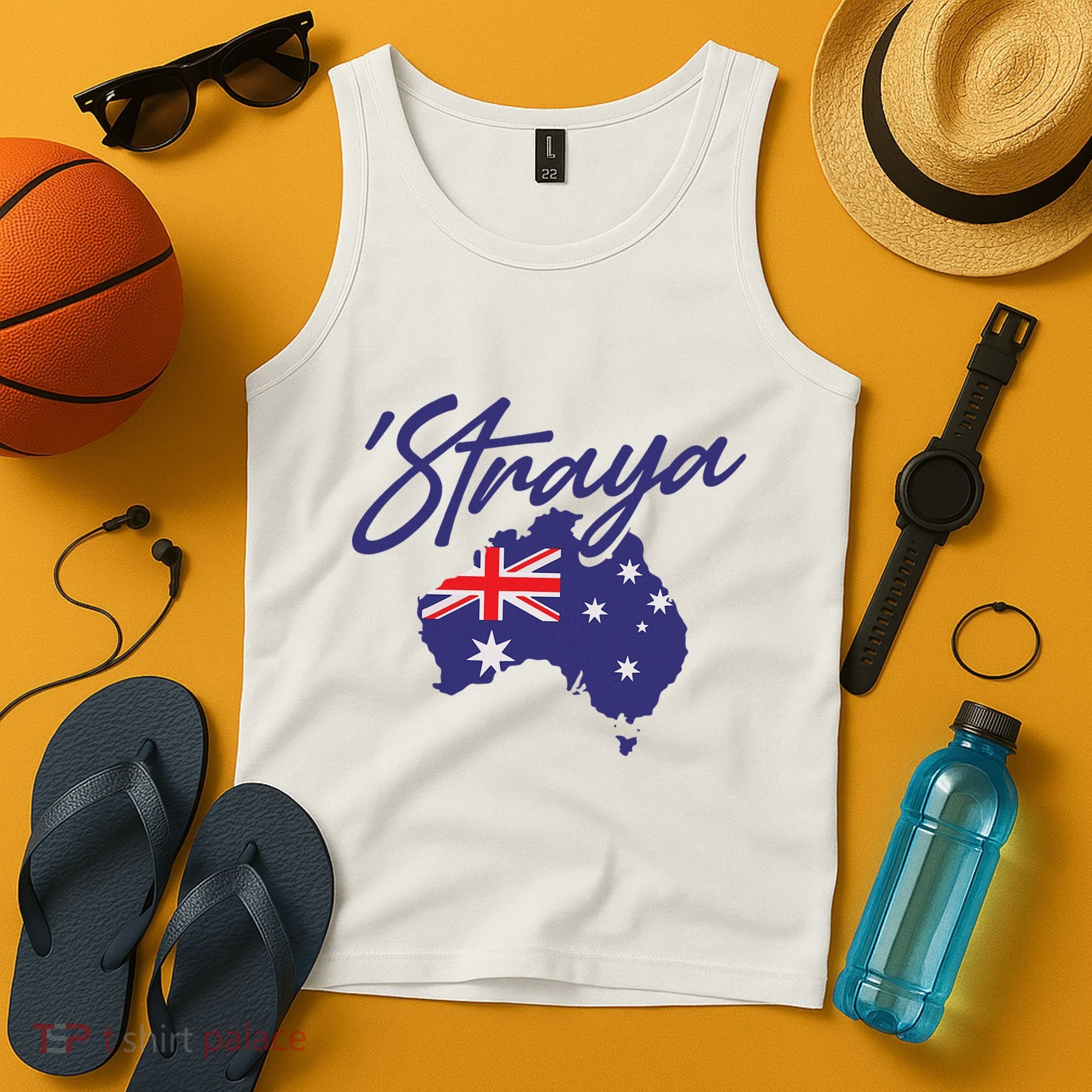 Straya Aussie For Australian Slang Tank Top