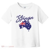 Straya Aussie For Australian Slang Toddler T-Shirt thumb 0