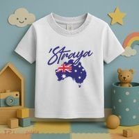 Straya Aussie For Australian Slang Toddler T-Shirt thumb 3