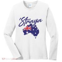 Straya Aussie For Australian Slang Women's Long Sleeve Shirt thumb 0