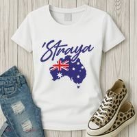 Straya Aussie For Australian Slang Women's T-Shirt thumb 3