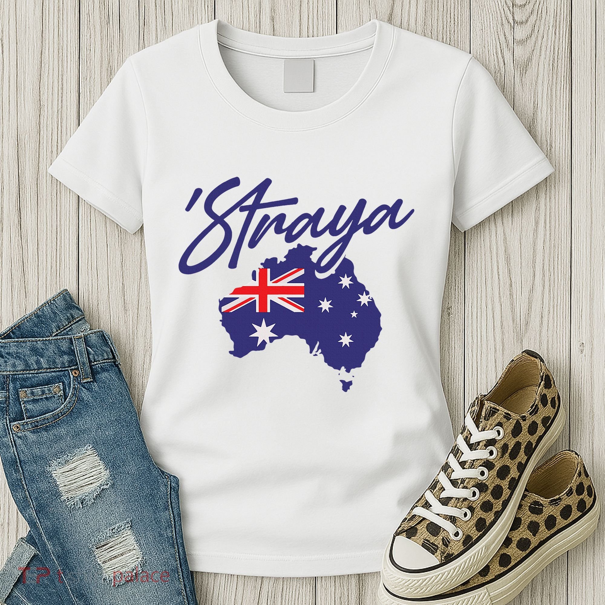 Straya Aussie For Australian Slang Women's T-Shirt