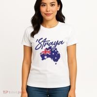 Straya Aussie For Australian Slang Women's T-Shirt thumb 4